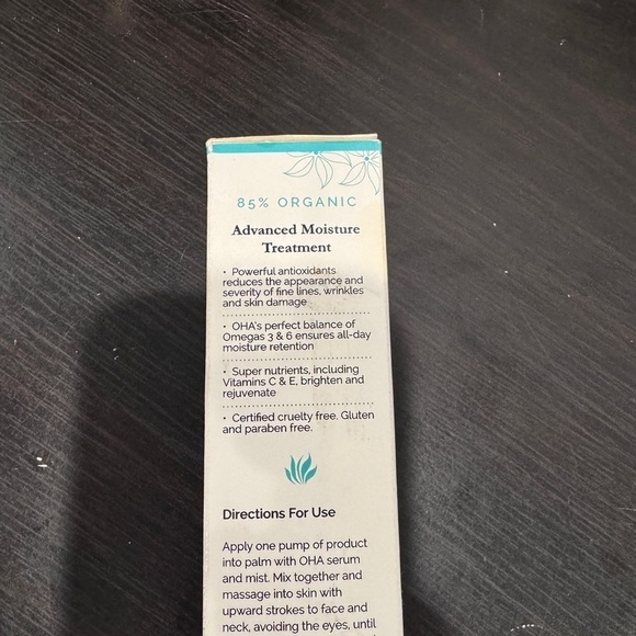OHA Vital Organic Skincare Advance Moisture Treatment 1 oz Cream - Picture 4 of 4
